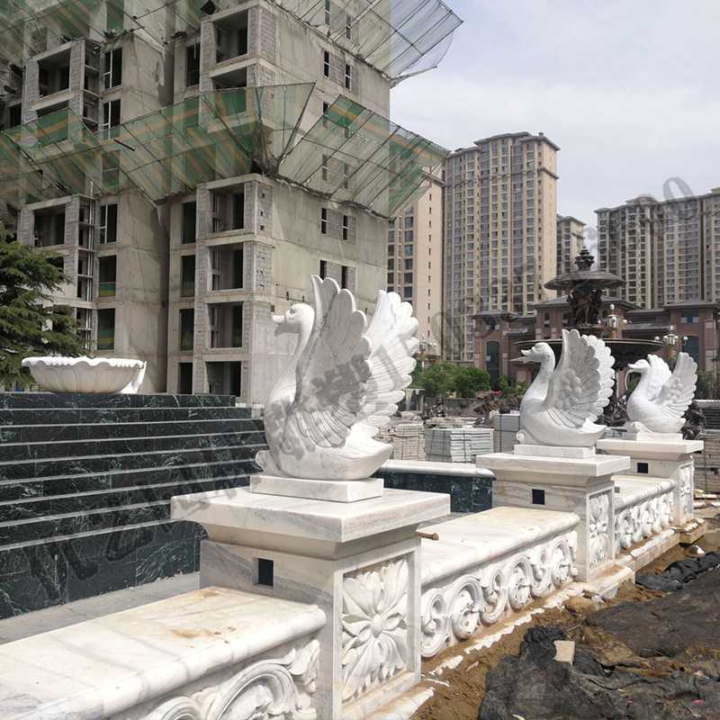 石雕噴泉，石雕天鵝噴泉，大理石天鵝噴泉2.jpg